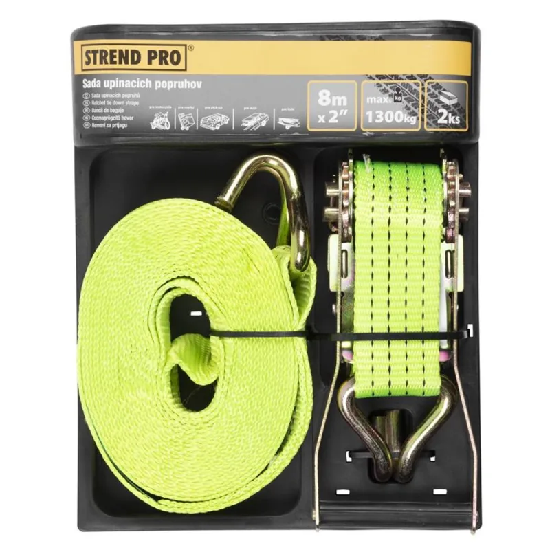 Popruh upínací Strend Pro 50 mm, L-8 m, 2600 kg
