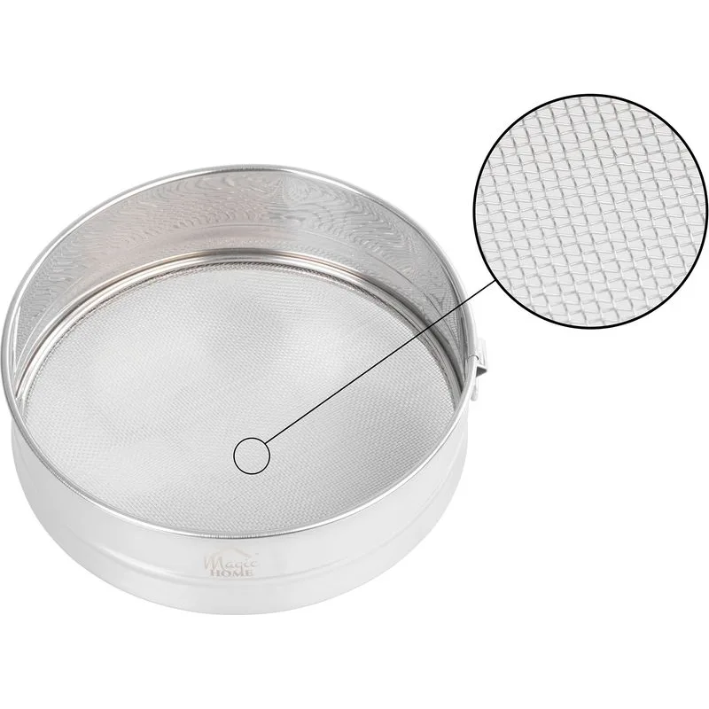 Sitko na múku MagicHome, 19 cm, nerez