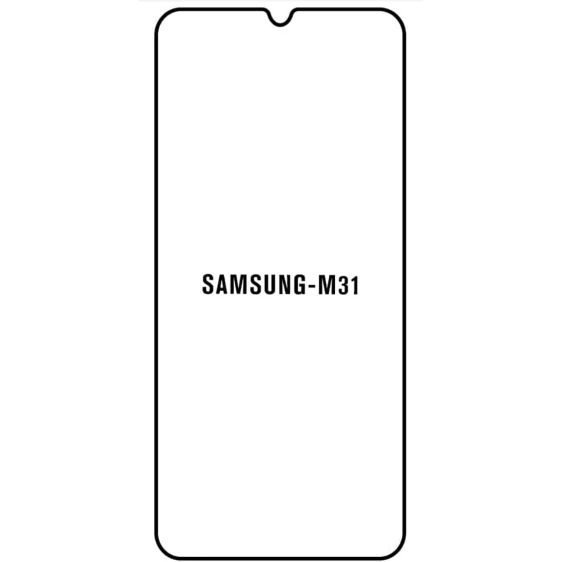 Ochranná fólia Sunshine Hydrogel pre Samsung Galaxy M31 (SM-M315) Variant:: zadná čirá