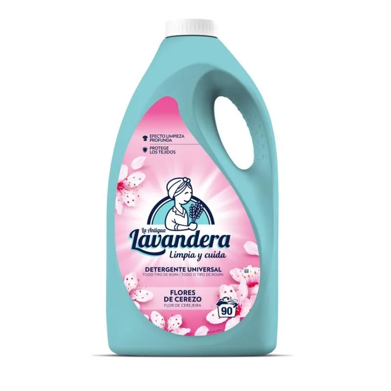 Prací gél Lavandera, čerešňové kvety, 4500 ml, 90 pracích dávok