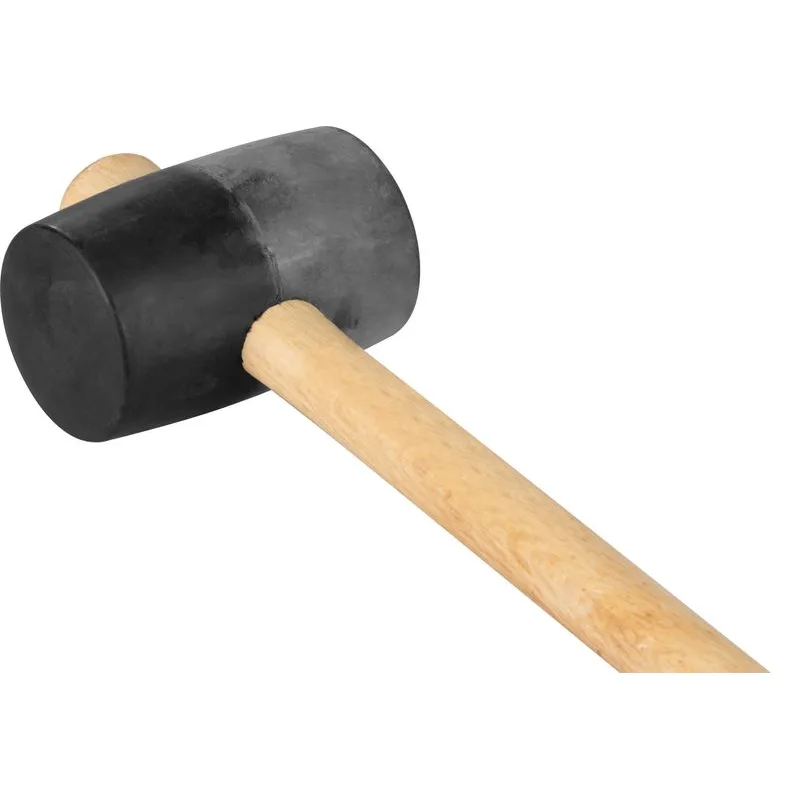 Gumené kladivo Blackhead, 680 g, drevená rúčka