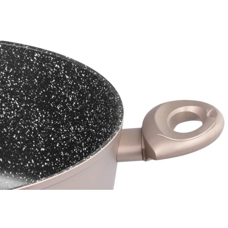 Hrniec MagicHome Coffee Brown Line, 24 cm, 4,0 l, s pokrievkou