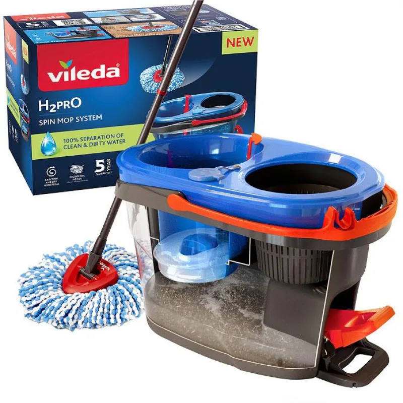 Mop Vileda H2Pro, rotačný, strapcový