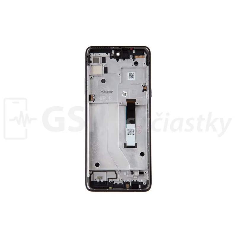 LCD Displej + Dotykové sklo + Přední kryt Motorola Moto G 5G (XT2113) - originál Farba: Strieborná