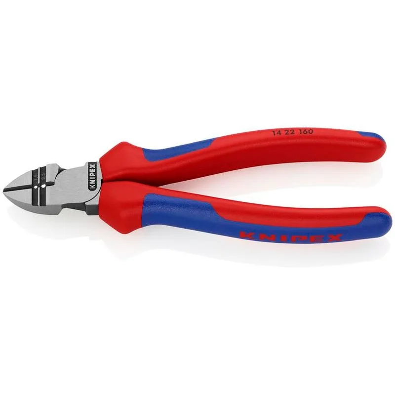 Kliešte KNIPEX 14 22 160 – 160 mm, odizolovacie, štiepacie, bočné
