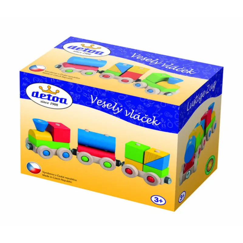 Detoa Veselý farebný vláčik – náhľad 2