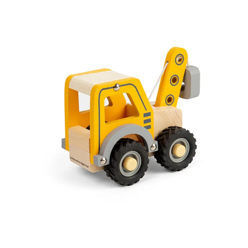 Mini drevený žeriav