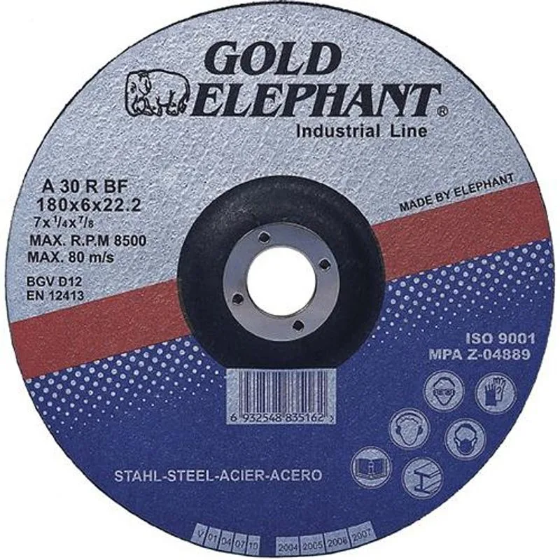 Rezný kotúč na kov Gold Elephant Blue 41A 125x1,6x22,2 mm