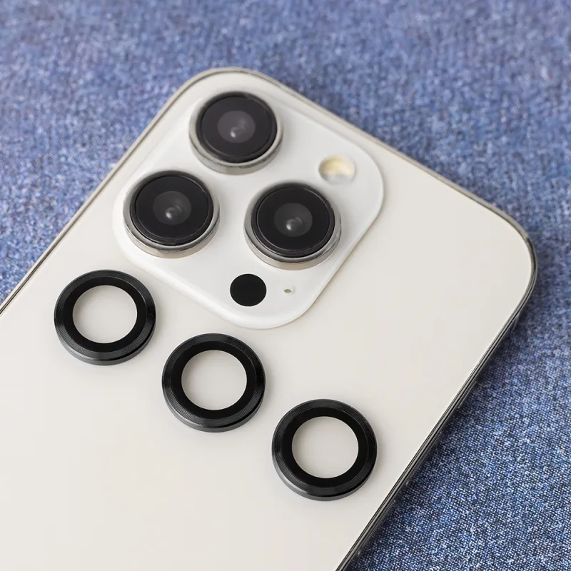 Ochranné sklíčka fotoaparátu pre iPhone 16 Pro Variant:: Tvrdené sklo 9241