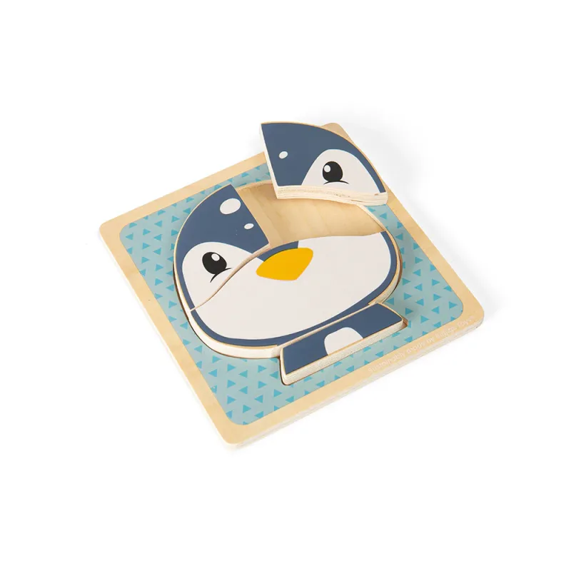 Puzzle pre najmenších Tučniak