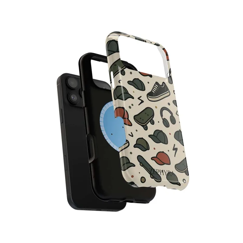 ZEPHYRA Skater Icons - iPhone 17 Pro Max Kryt
