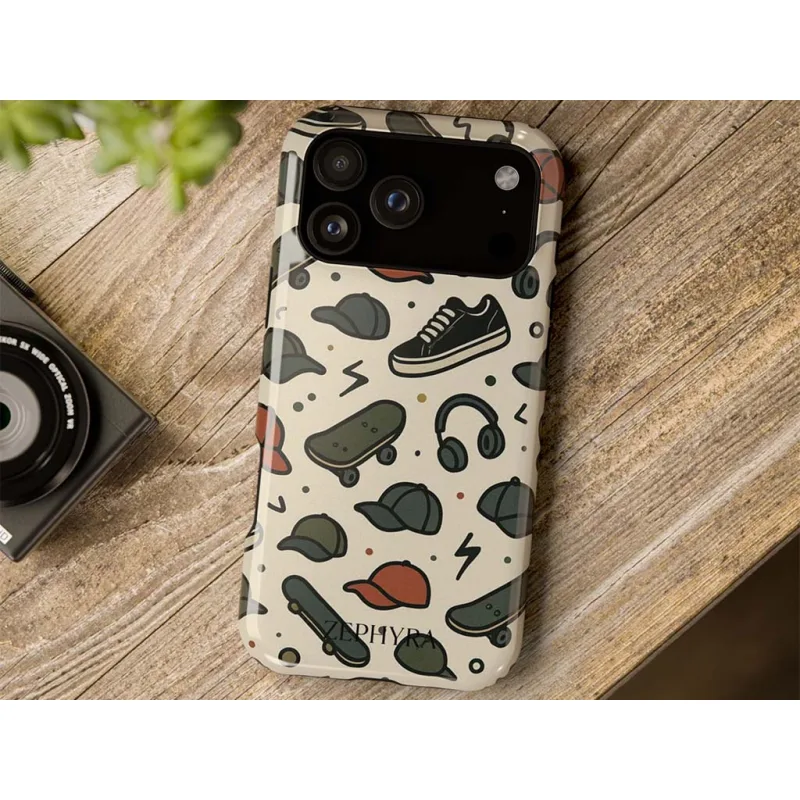 ZEPHYRA Skater Icons - iPhone 17 Pro Max Kryt