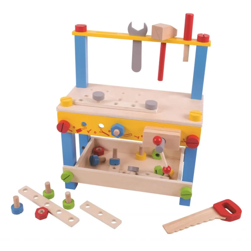 Bigjigs Toys Môj prvý pracovný stôl