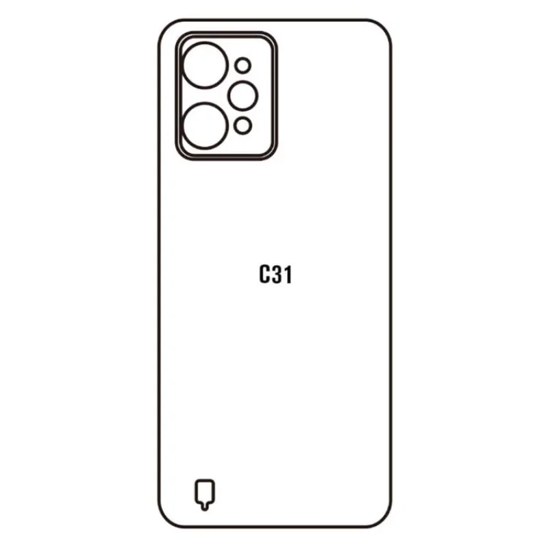 Ochranná fólia Sunshine Hydrogel pre Realme C31 Variant:: predna matná