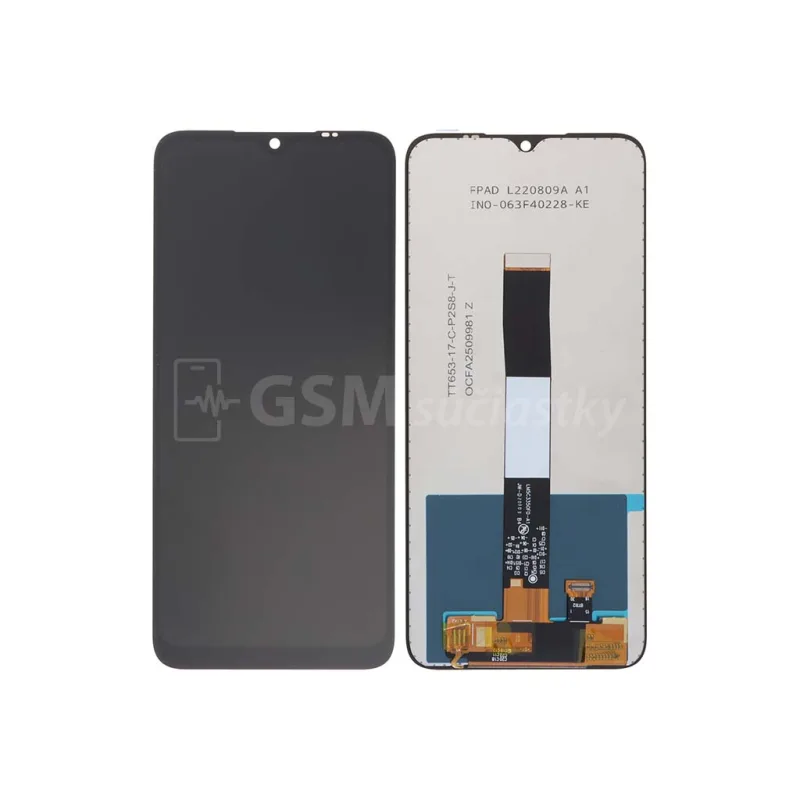 LCD Displej + Dotykové sklo Xiaomi Redmi 9A Farba: Rám