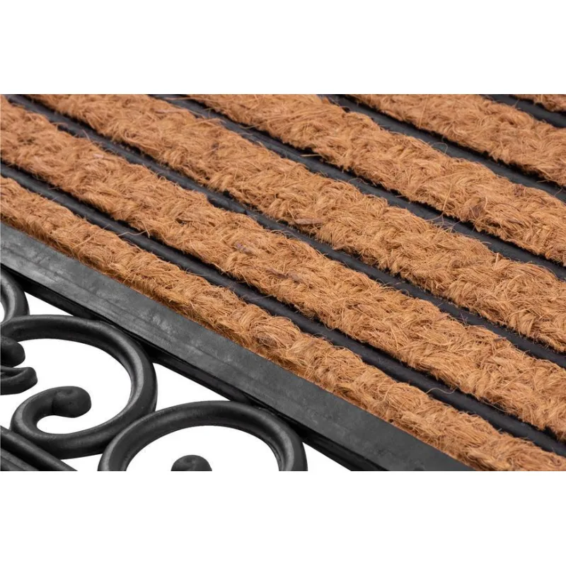 Rohožka pred dvere Ornament – 45x75 cm, guma/panama