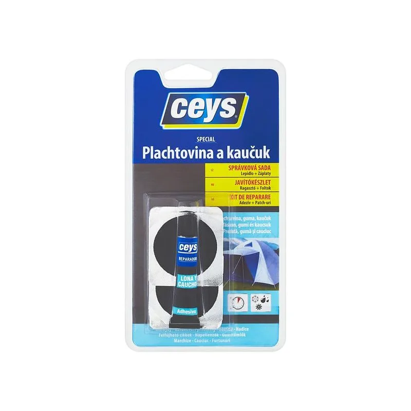 Lepidlo plachtovina a kaučuk Ceys SPECIAL, 7 ml
