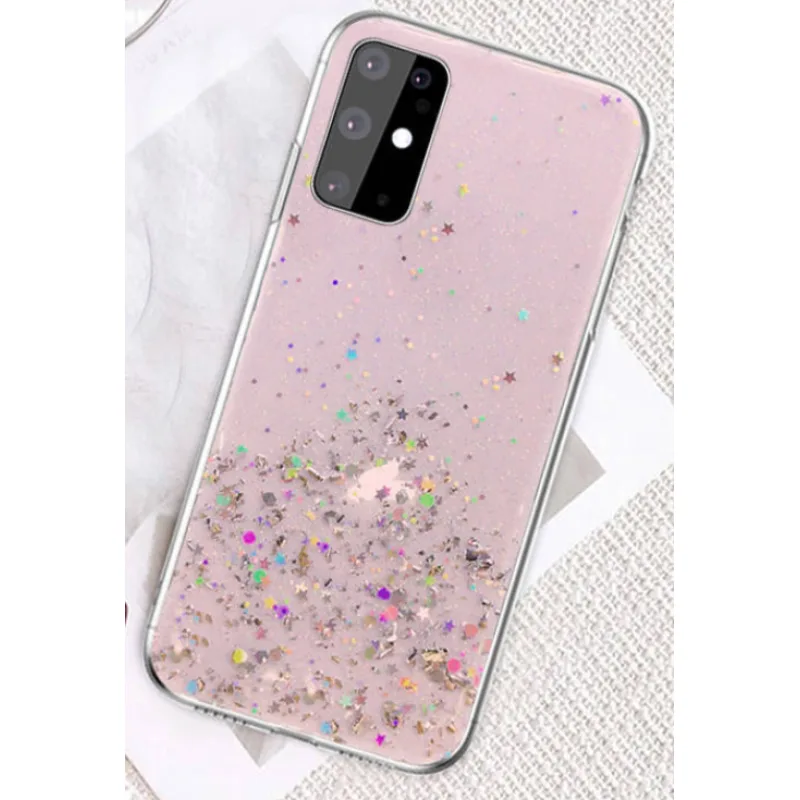 ELEGANCE Puzdro GLITTER na mobil Samsung Galaxy S23 Plus Farba: Čierna