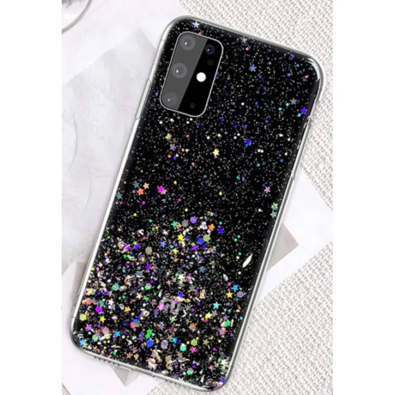 ELEGANCE Puzdro GLITTER na mobil Samsung Galaxy S23 Plus Farba: Čierna