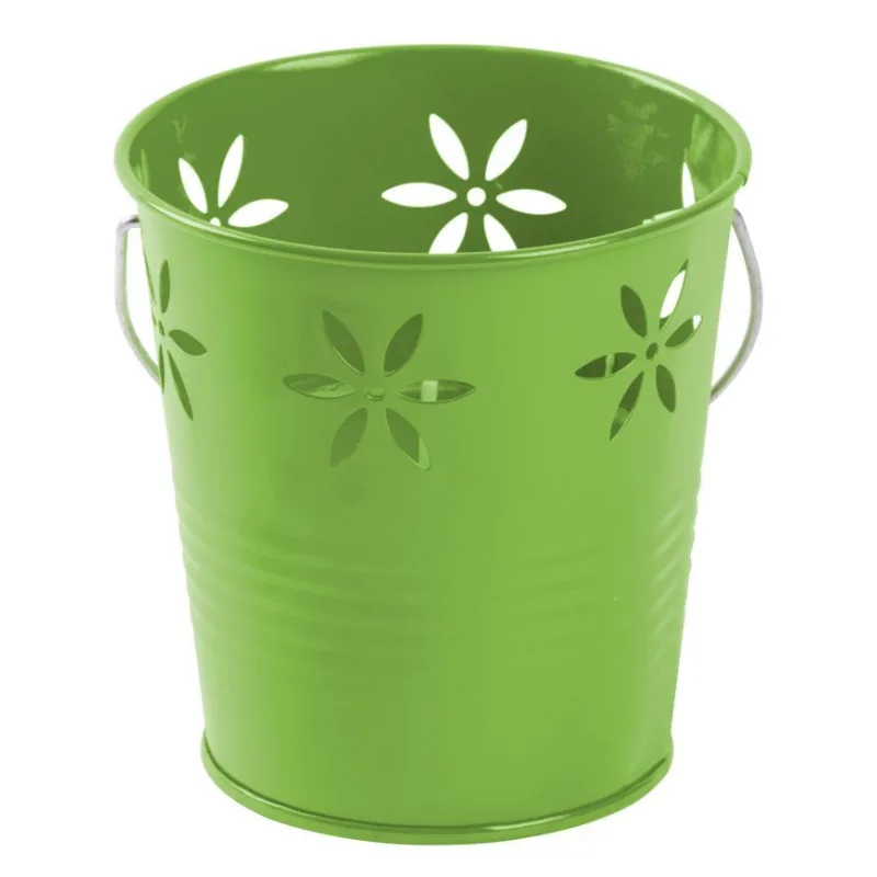 Sviečka proti komárom Citronella CB197, vedro, mix zelená/žltá, 160 g, 110x105 mm