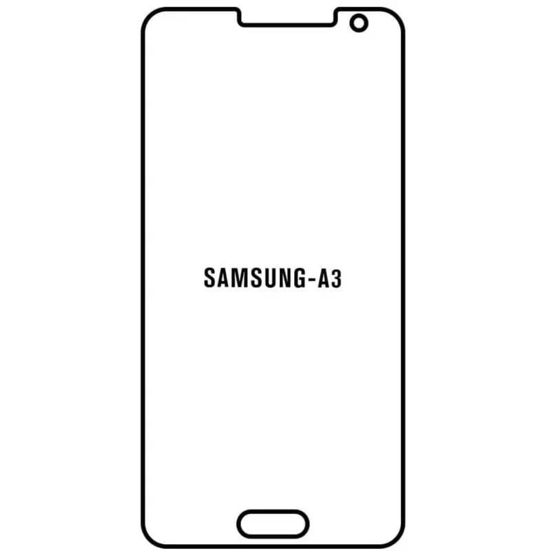 Ochranná fólia Sunshine Hydrogel pre Samsung Galaxy A3 (SM-A300) Variant:: predná čirá