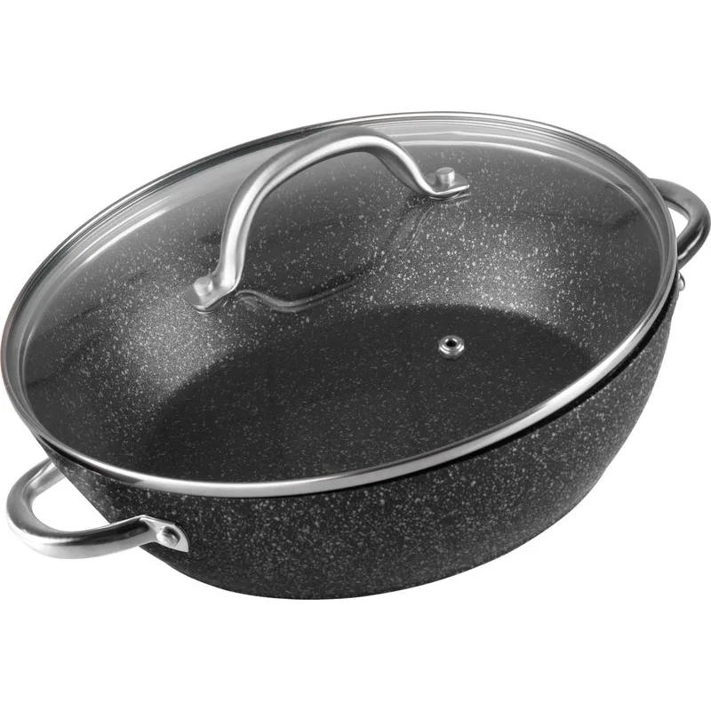 Hrniec MagicHome Black Marble Line, 26 cm, 2,8 l, do rúry