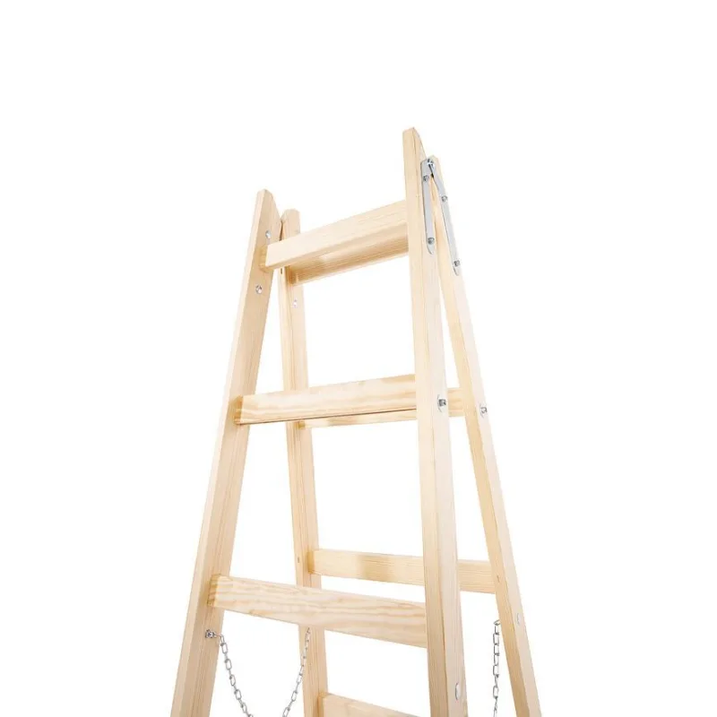Drevený rebrík Strend Pro, 2x8 priečky, 2,56 m, 150 kg