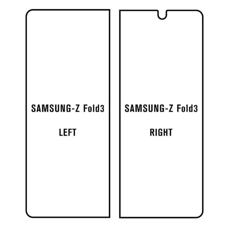Hydrogel ochranná fólia pre Samsung Galaxy Z Fold 3 (SM-F926) Variant:: Anti-Spy