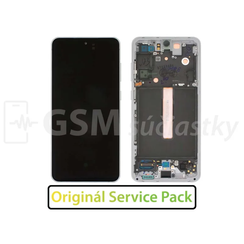 Samsung G990 Galaxy S21 FE - LCD displej + Dotykové sklo a Rám Originál Farba: Olive
