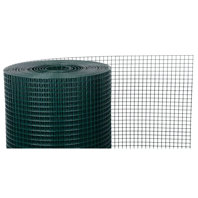 Chovateľské zvárané štvorhranné pletivo GARDEN PVC 500/12,7x12,7/1,2 mm, 10 m
