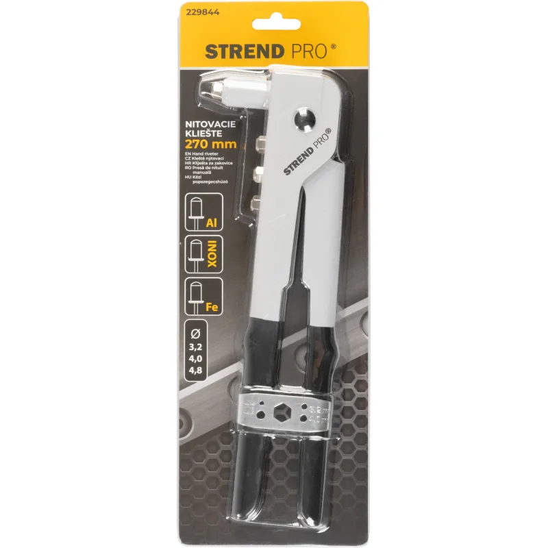 Kliešte Strend Pro R0727, 270 mm, nitovacie, England type, pre trhacie nity