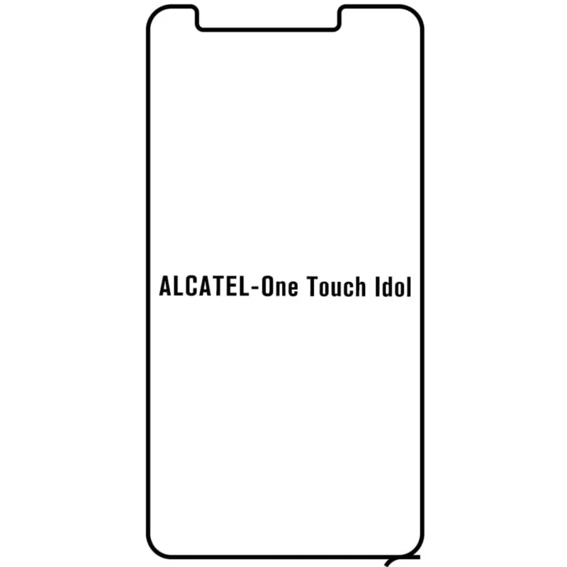 Ochranná fólia Sunshine Hydrogel pre Alcatel One Touch Idol 6030 Variant:: predná čirá