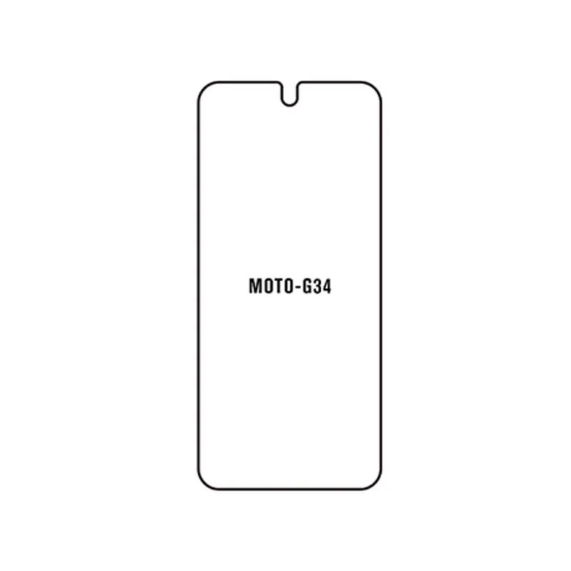 Ochranná fólia Sunshine Hydrogel pre Motorola Moto G34 Variant:: zadná čirá