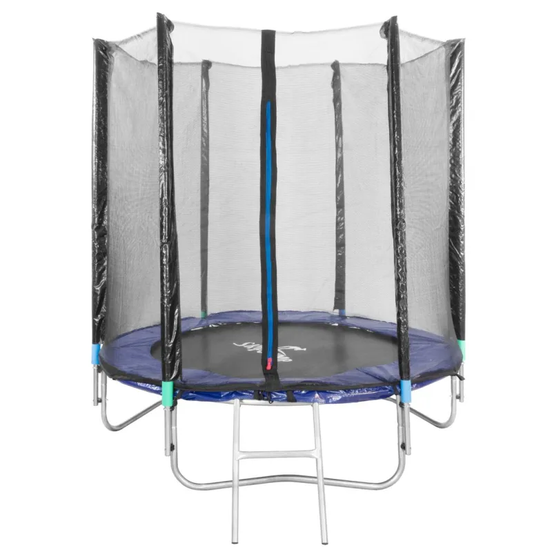 Detská trampolína Skipjump GS06, 183 cm, vonkajšia sieť, rebrík
