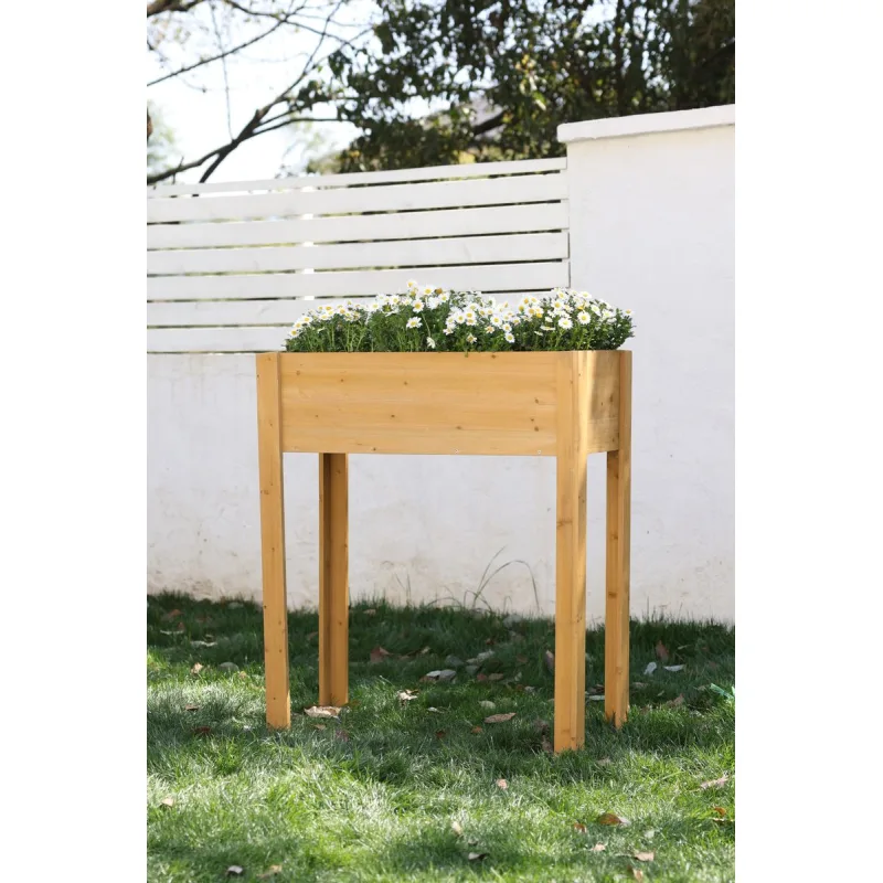 Vyvýšený záhon Strend Pro Garden 84x40x98 cm, drevený, s nohami