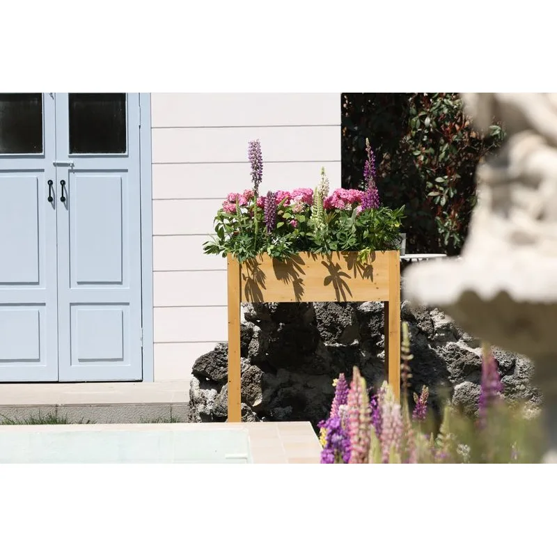 Vyvýšený záhon Strend Pro Garden 84x40x98 cm, drevený, s nohami