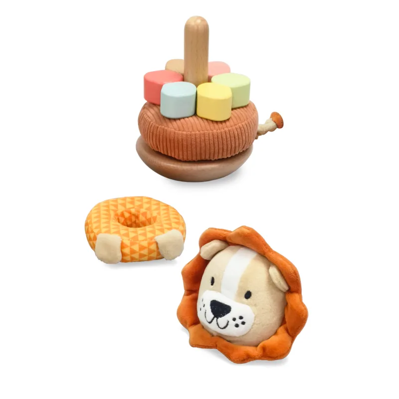 2Kids Toys Nasadzovacie krúžky Levíček