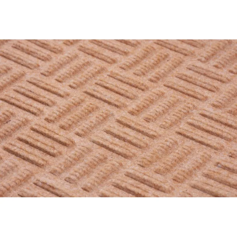 Rohožka pred dvere Squares – 40x60 cm, hnedá
