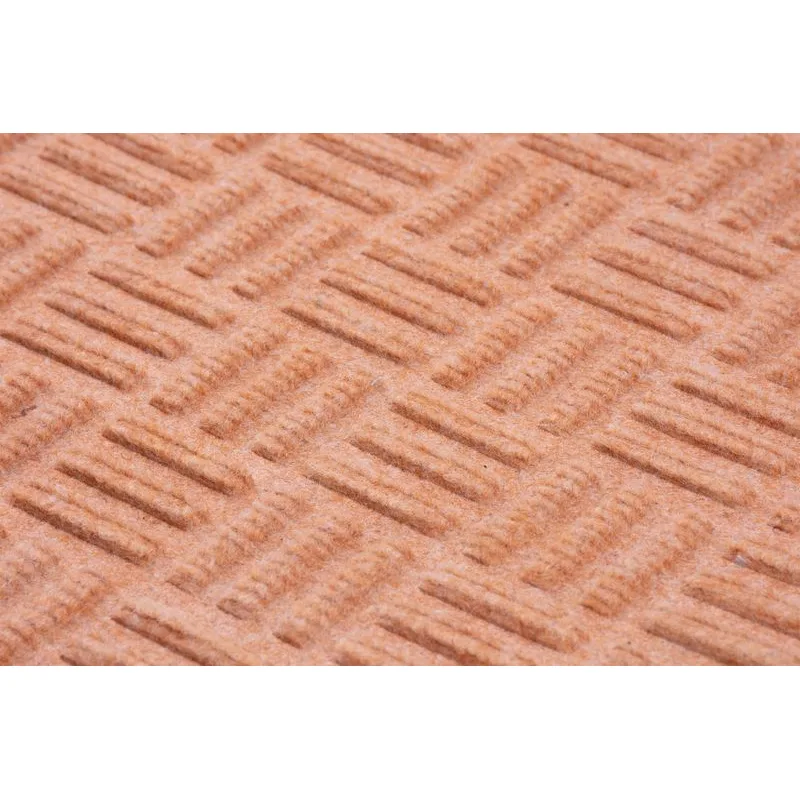Rohožka pred dvere Squares – 40x60 cm, hnedá