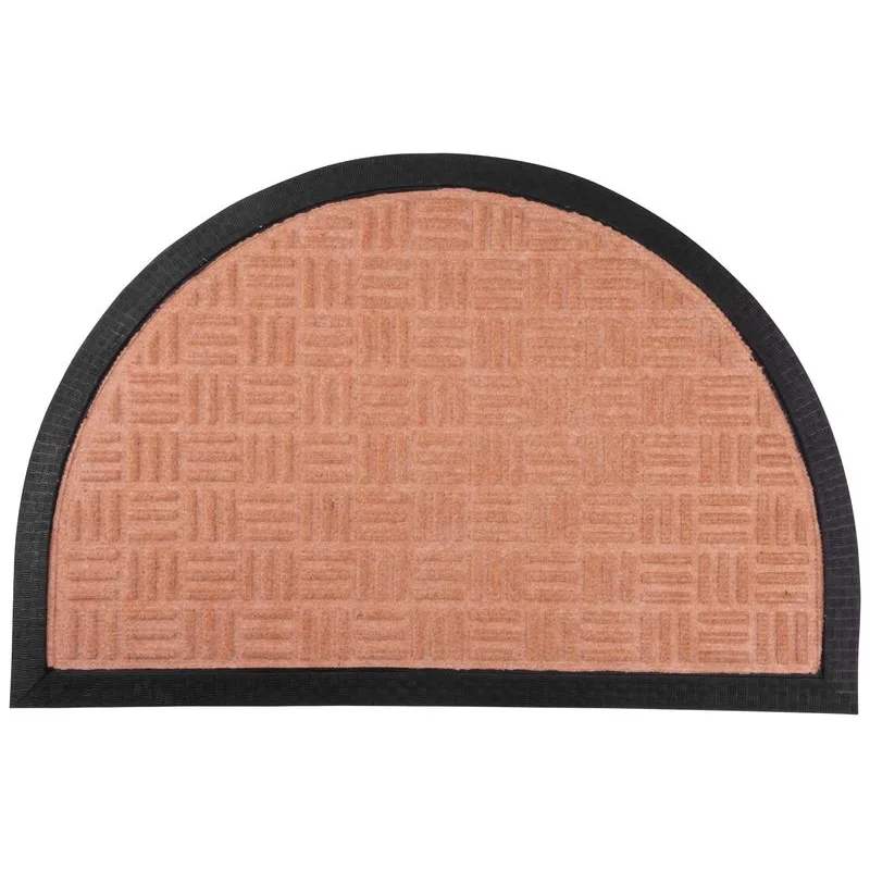 Rohožka pred dvere Squares – 40x60 cm, hnedá
