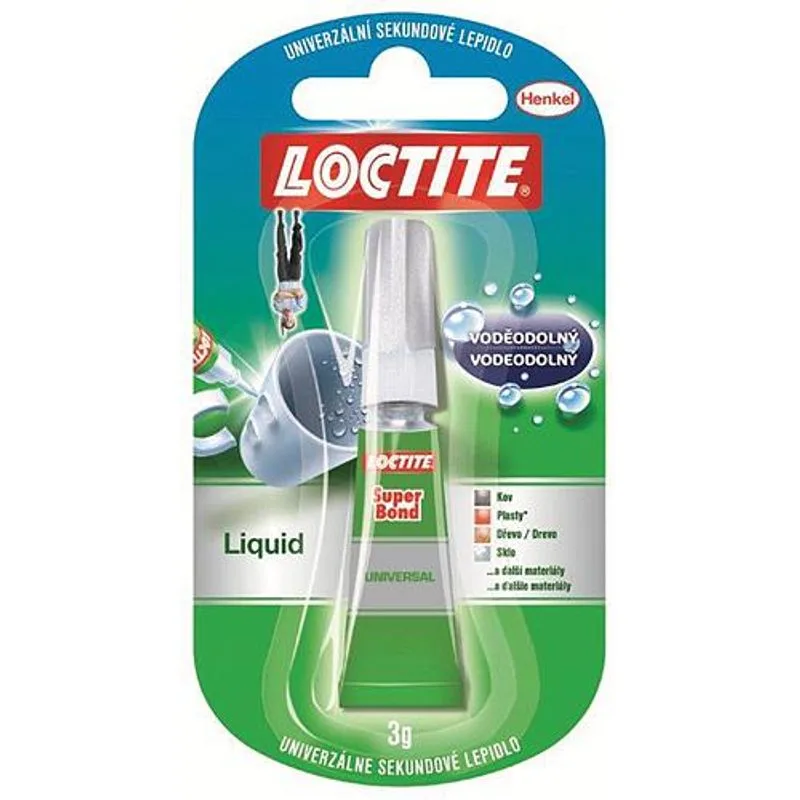 Lepidlo Loctite Super Bond Liquid, 3 g