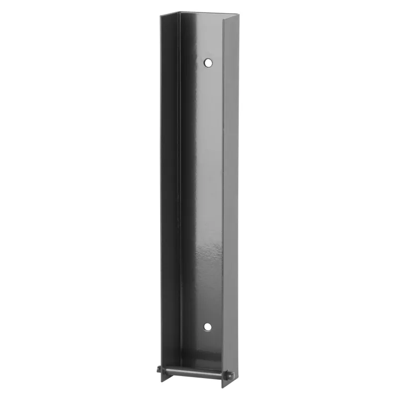 Držiak na podhrabové dosky 40×300 mm, antracit, RAL7016, so skrutkami