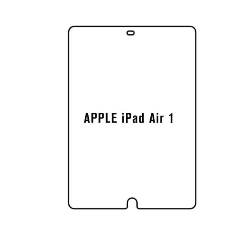 Hydrogel ochranná fólia pre Apple iPad Air Variant:: predná čirá