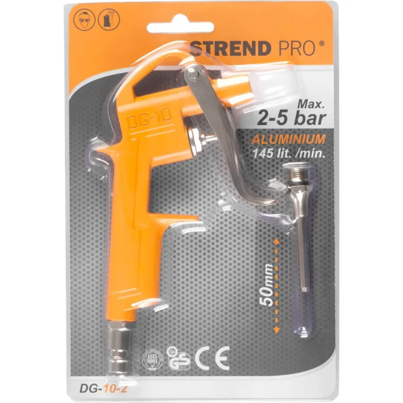 Pištoľ na kompresor Airtool DG-10-2, ofukovacia, 50 mm