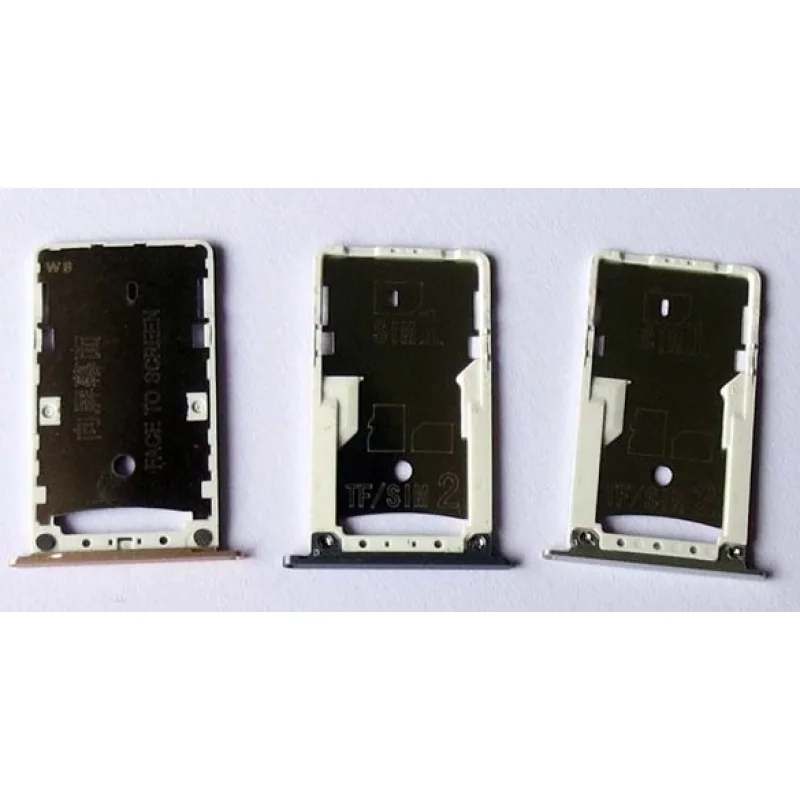 Držiak SIM karty a SD karty Xiaomi Redmi 4X - 3 Farby Farba: Strieborná