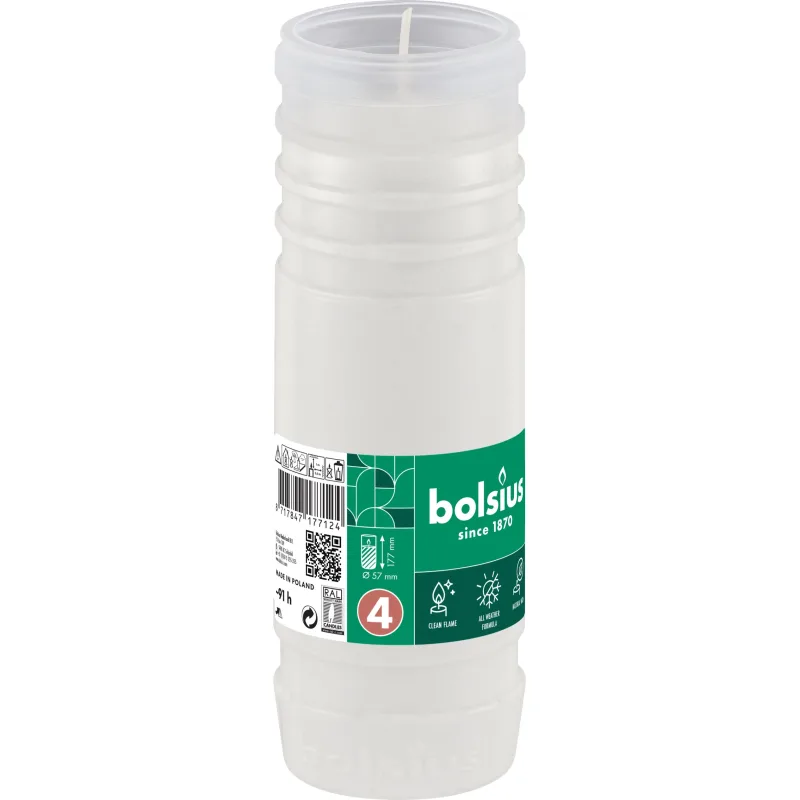 Náplň do kahanca Bolsius Gravelight RP4, 91 h, 277 g, 57x177 mm, parafín