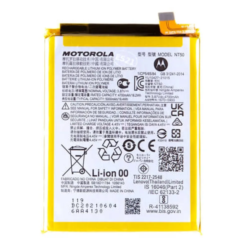Batéria Motorola Edge 20 Lite NT50 Variant:: Originál