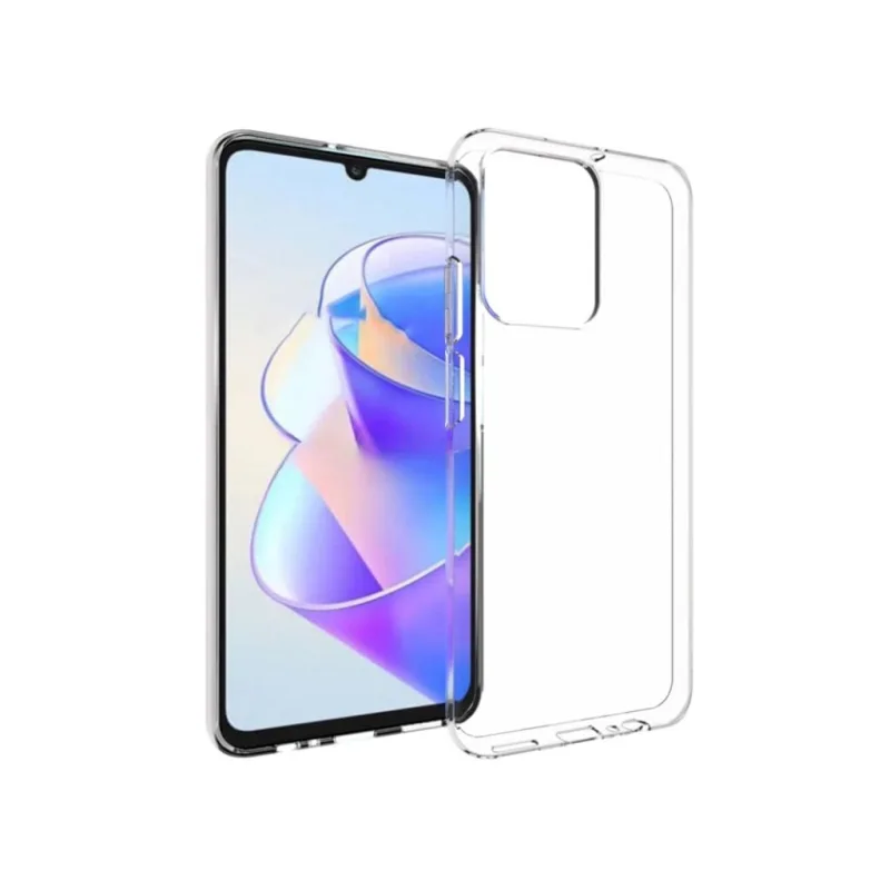 Transparentné Puzdro priesvitné silikónové Huawei Honor X7a Farba: Priesvitné