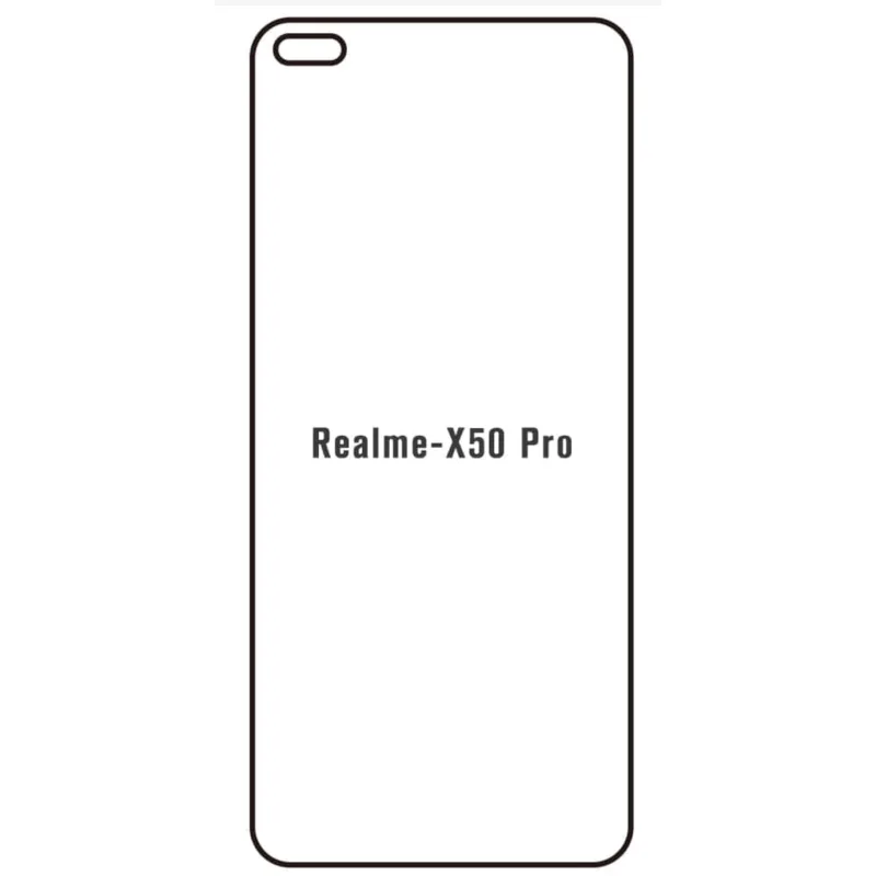 Ochranná fólia Sunshine Hydrogel pre Realme X50 Pro Variant:: zadná čirá