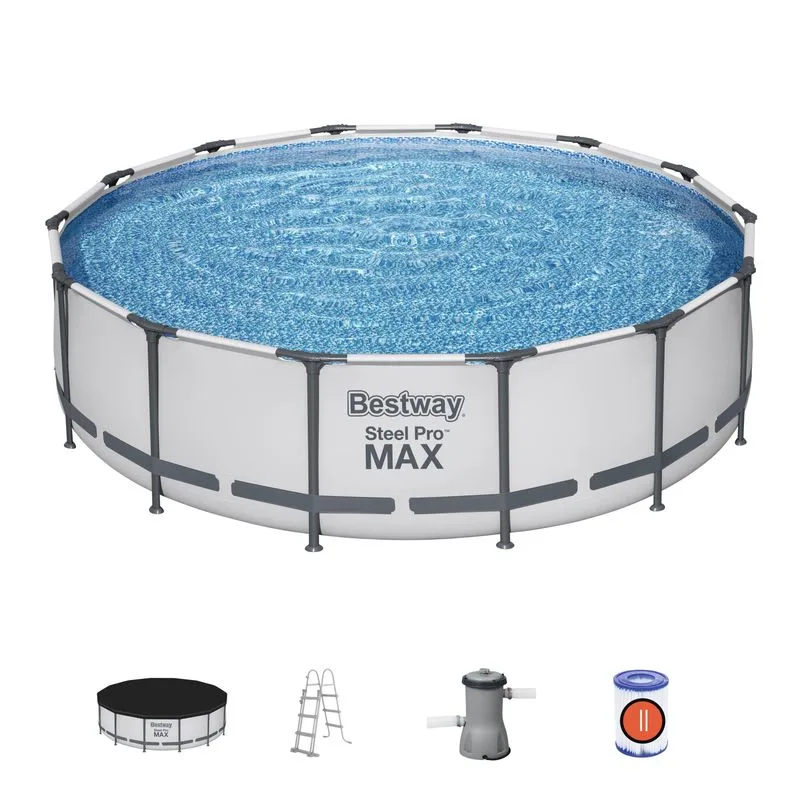 Bestway 56950 Steel Pro MAX 427x107 cm, bazén s filtráciou